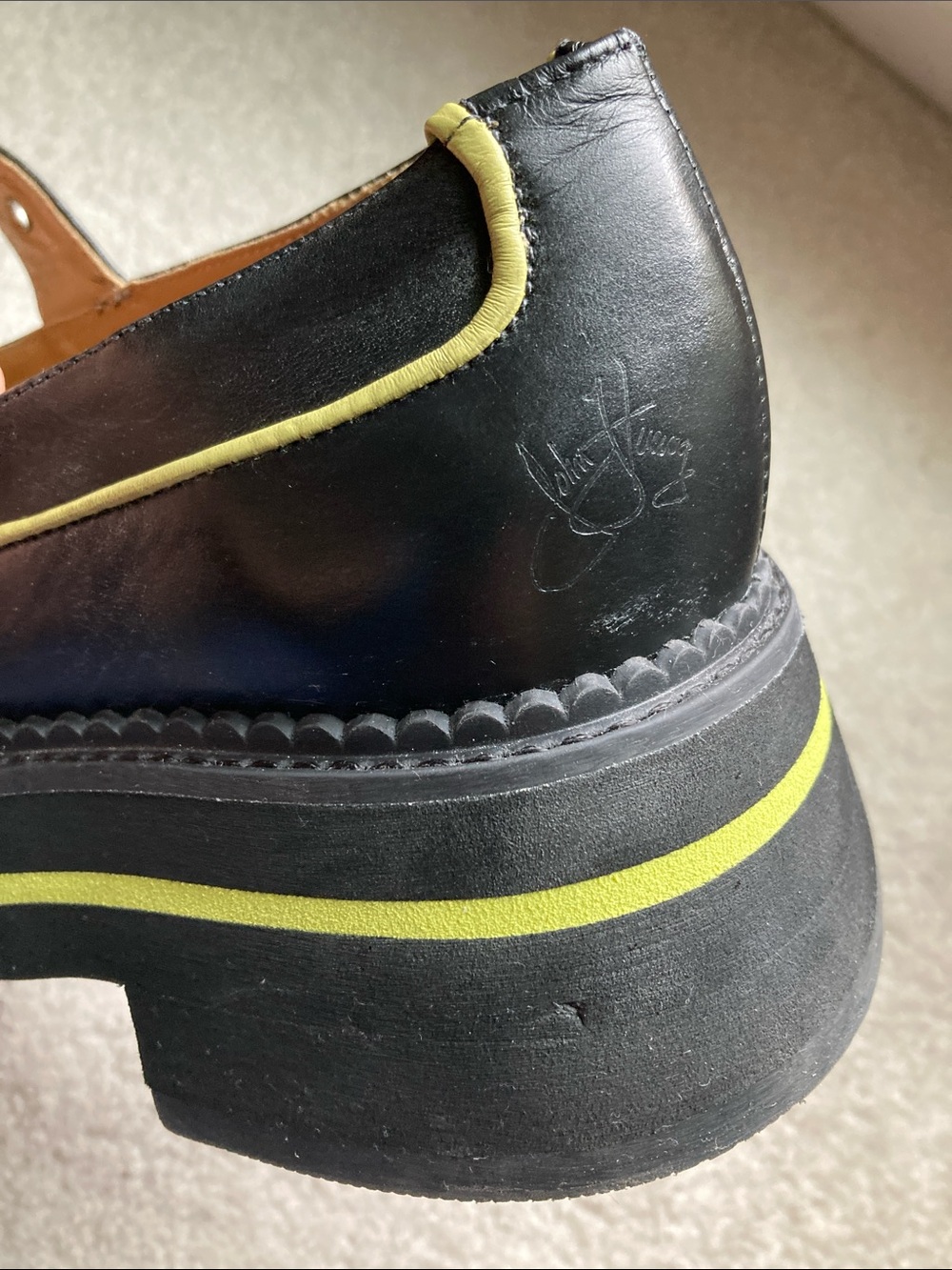John Fluevog Freshvogs FV3 mary janes with star cutouts - Picture 15 of 17
